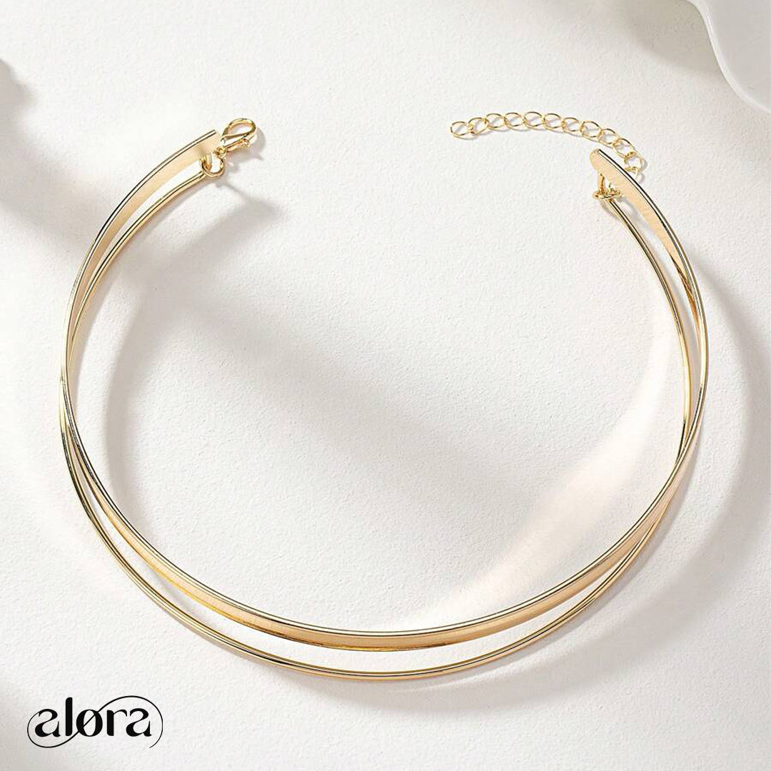 Layered Cuff Choker