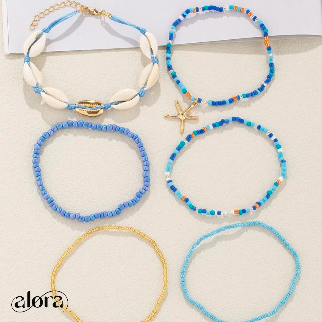 Beach Anklet (6pcs)