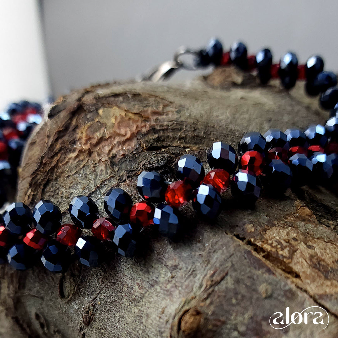 Black & Red Choker