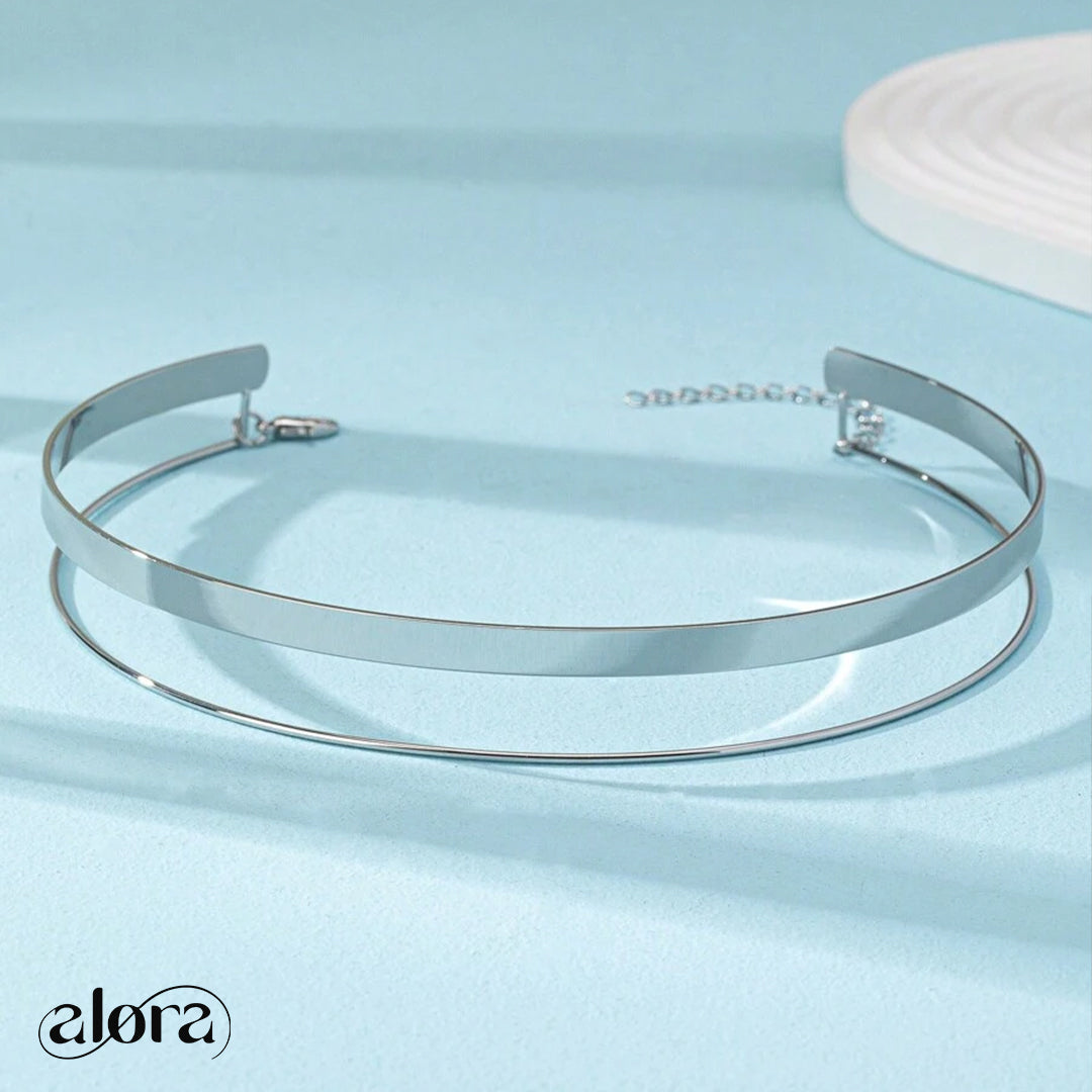 Layered Cuff Choker