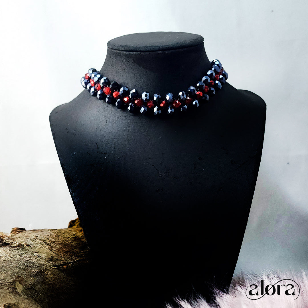 Black & Red Choker