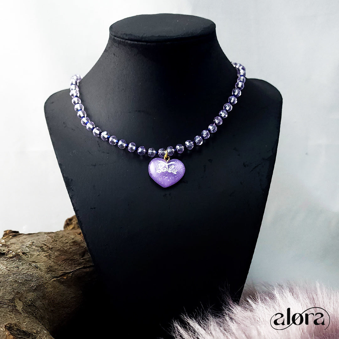 Barbie Purple Necklace
