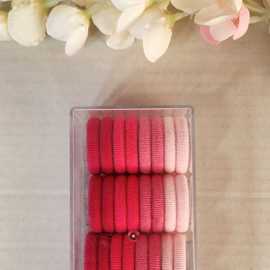 Pink Elastic Set