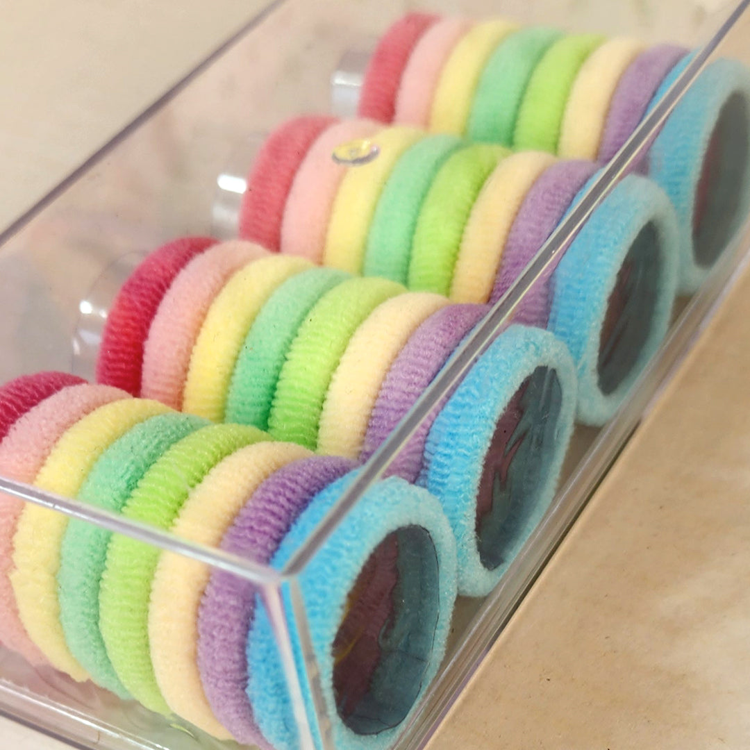 Multicolor Elastic Set