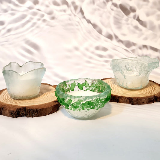 Glass Jar small Set 4