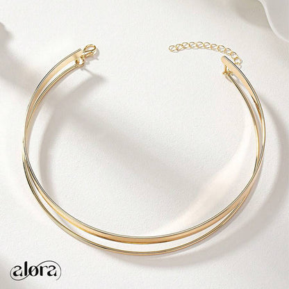Layered Cuff Choker