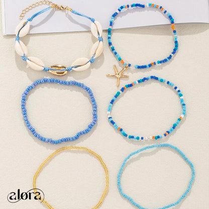 Beach Anklet (6pcs)
