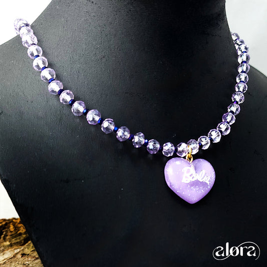 Barbie Purple Necklace