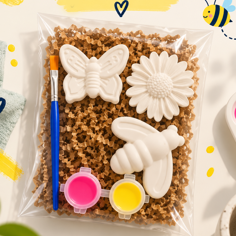 Butterfly - Bee & Flower