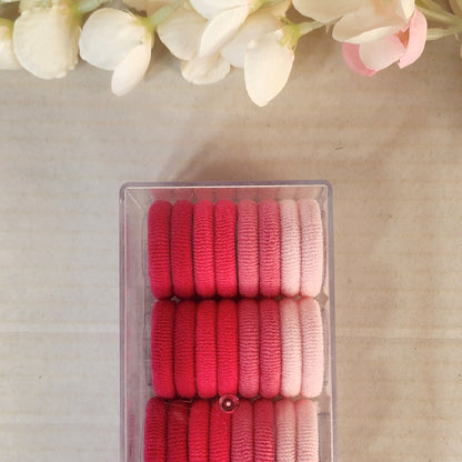 Pink Elastic Set